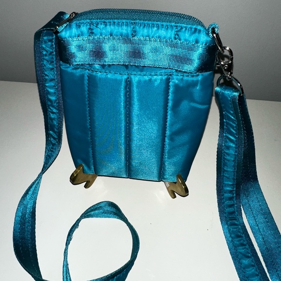 lug Crossbody Bag ~ Teal - Picture 3 of 8